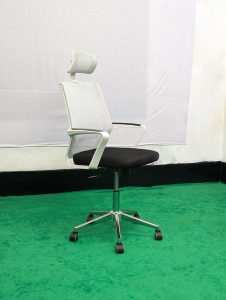 Special 38 China Mesh Chair - White Colour