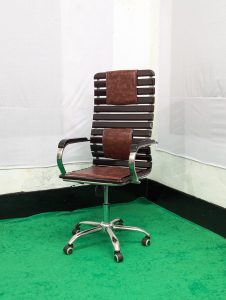 এস এস কাঠের চেয়ার - কফি কালার